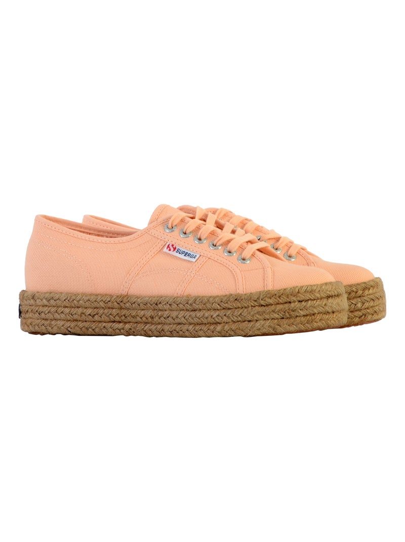 Basket Basse à Lacets Superga Rope Rose - Kiabi