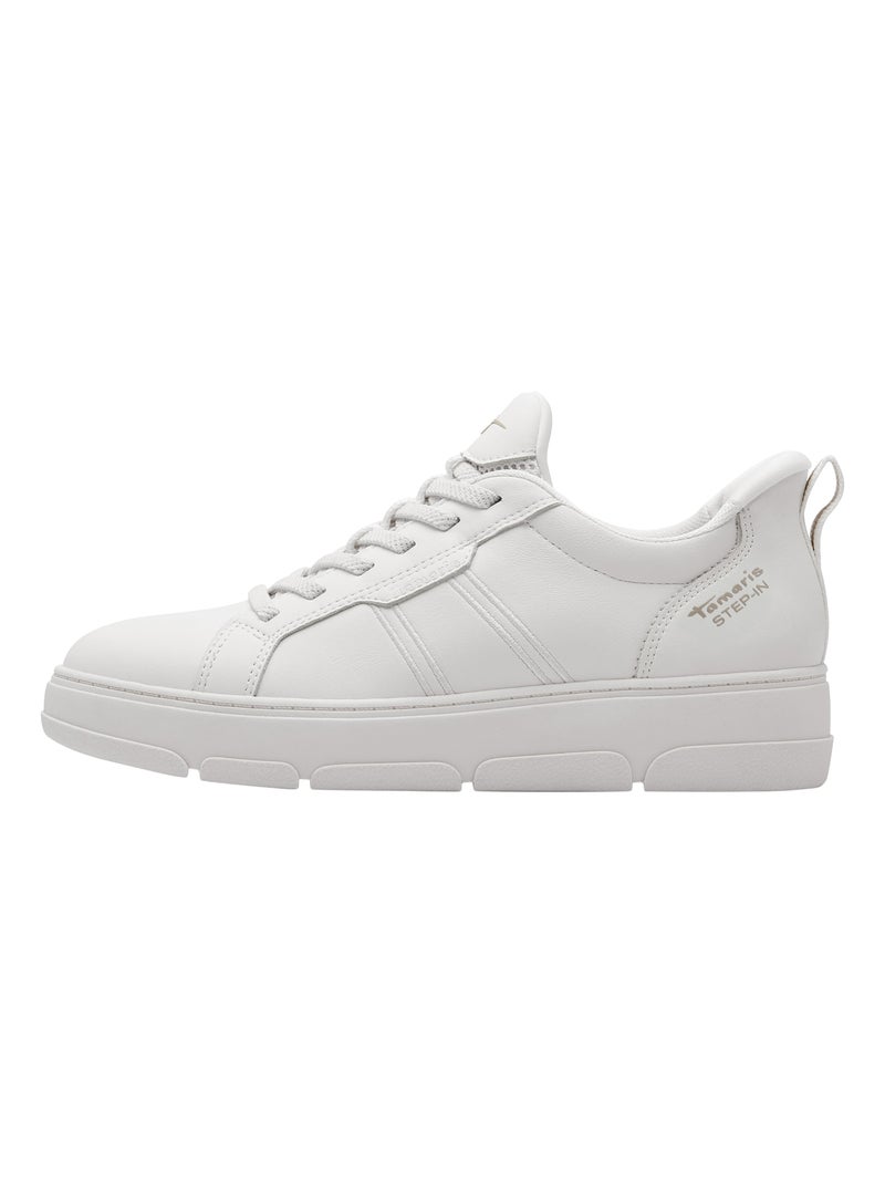 Basket Basse à Lacets Tamaris Blanc - Kiabi
