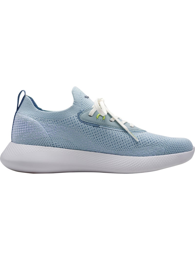 Basket Basse à Lacets Tamaris Bleu clair - Kiabi