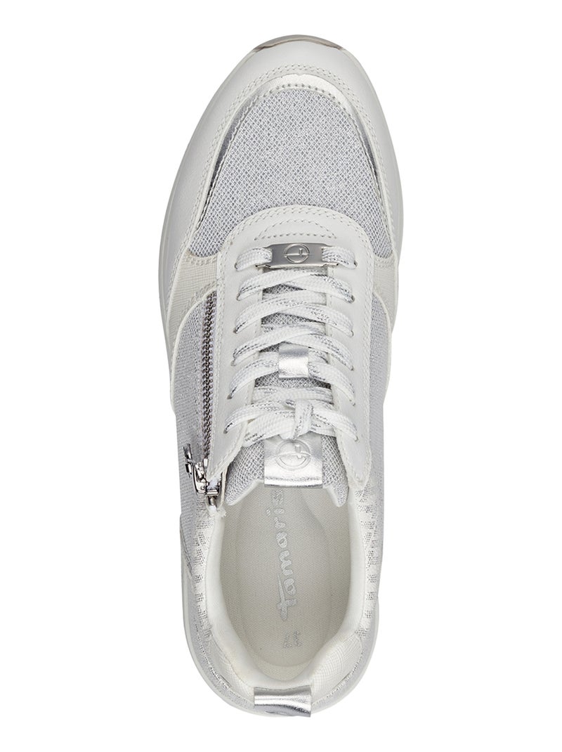 Basket Basse à Lacets Tamaris Essentials Blanc - Kiabi