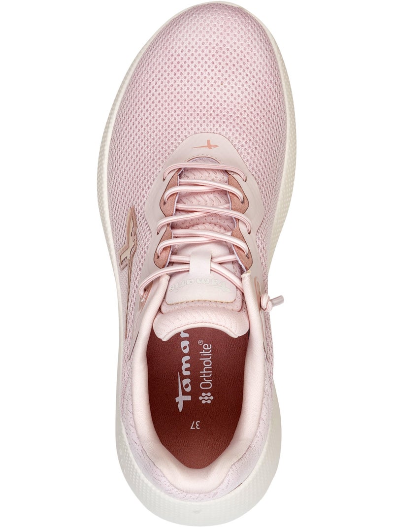 Basket Basse à Lacets Tamaris Rose - Kiabi