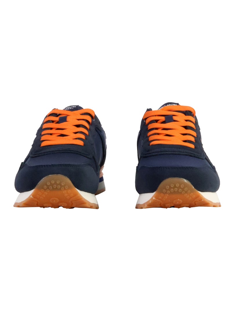 Basket Basse à Lacets Teddy Smith Bleu - Kiabi