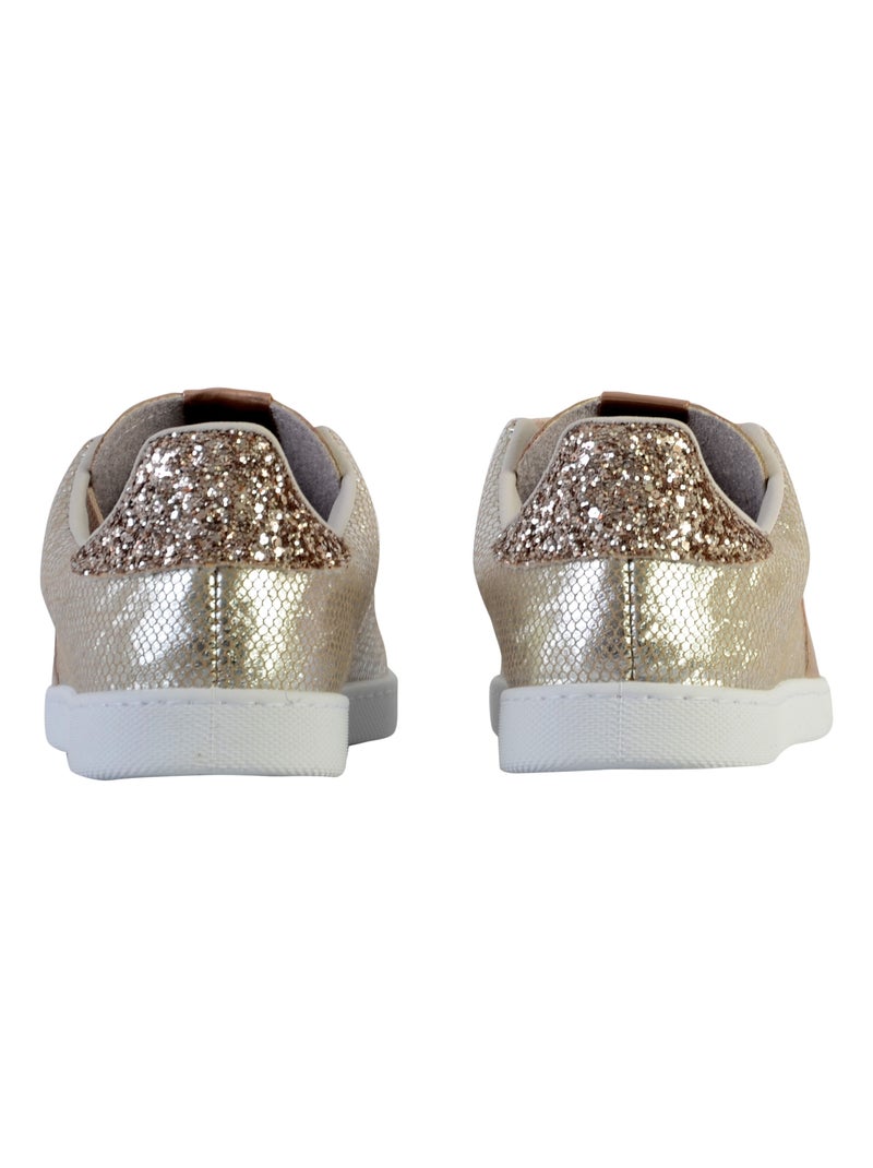 Basket Basse à Lacets Victoria Beige - Kiabi