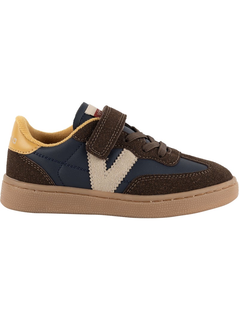 Basket basse à lacets victoria Bleu marine - Kiabi
