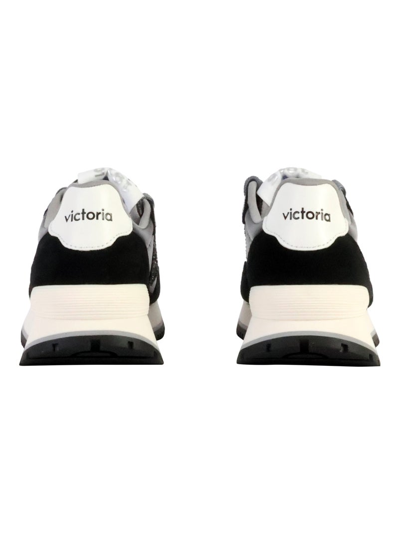 Basket Basse à Lacets Victoria Noir - Kiabi