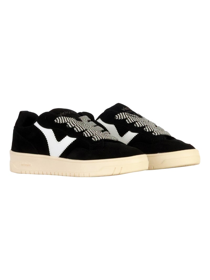 Basket Basse à Lacets Victoria Noir - Kiabi
