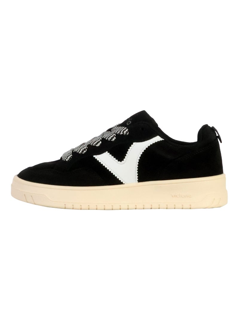 Basket Basse à Lacets Victoria Noir - Kiabi
