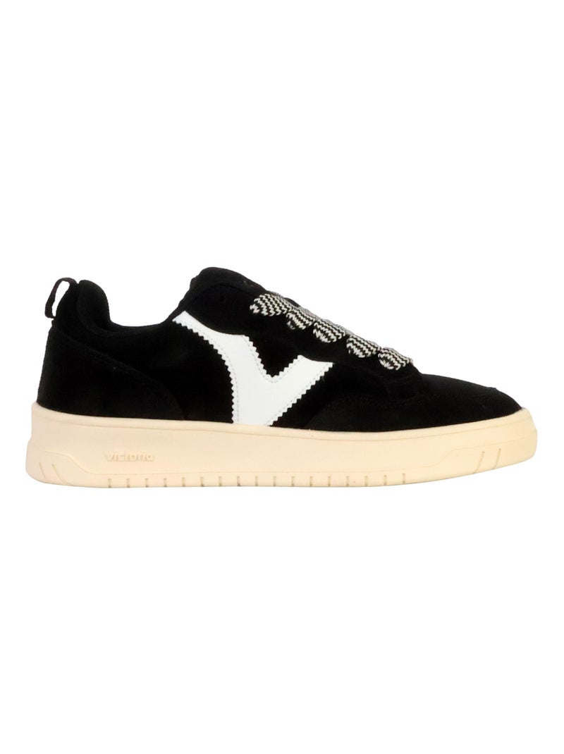 Basket Basse à Lacets Victoria Noir - Kiabi