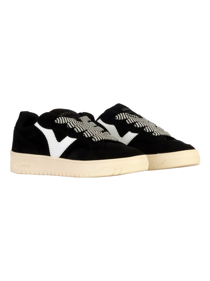 Basket Basse à Lacets Victoria Noir - Kiabi