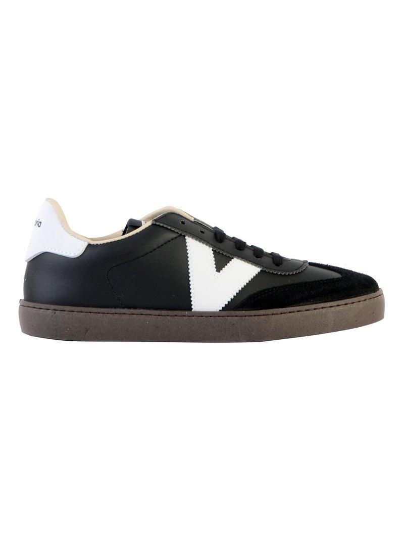 Basket Basse à Lacets Victoria Noir Noir - Kiabi