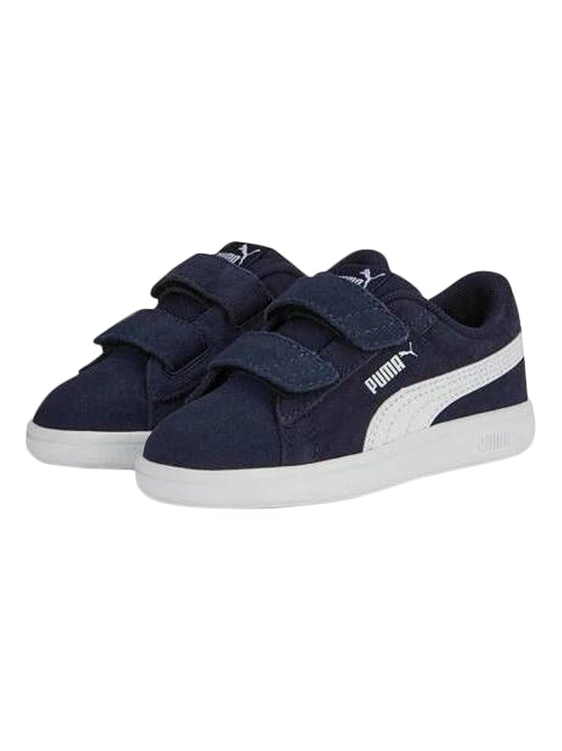 Basket Basse à Scratch Enfant Puma Smash3.0 SD V Inf Bleu - Kiabi