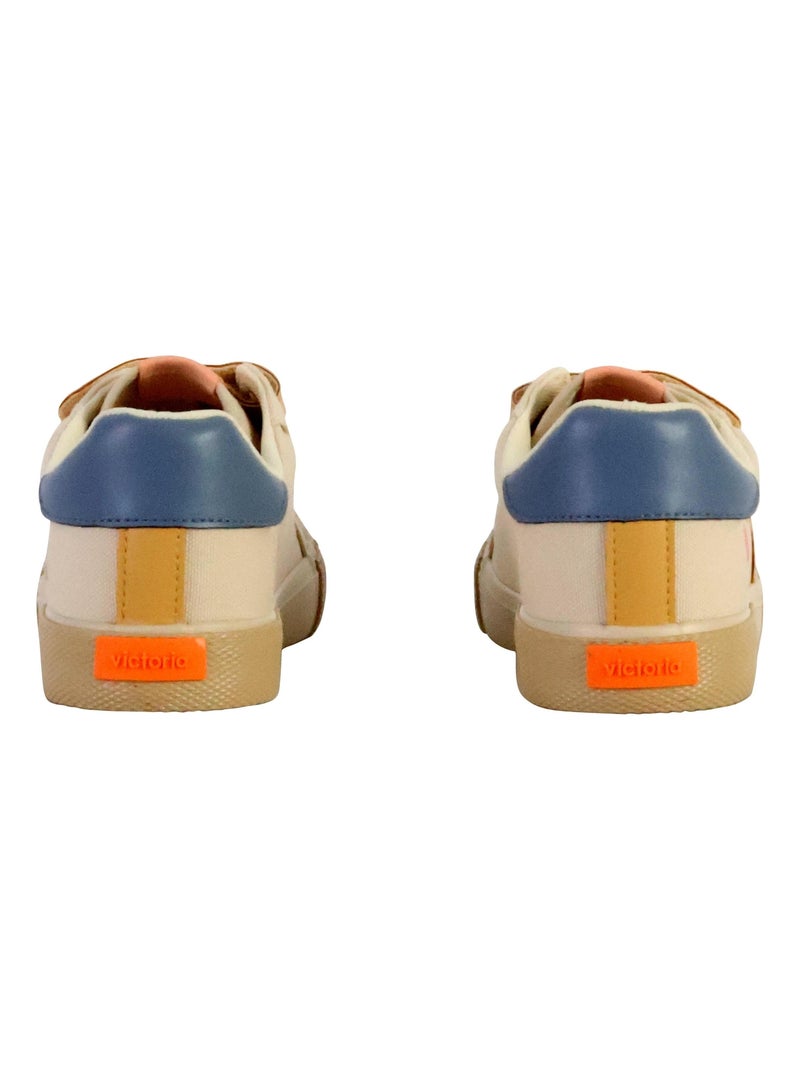 Basket Basse à Scratch Enfant Victoria Beige - Kiabi