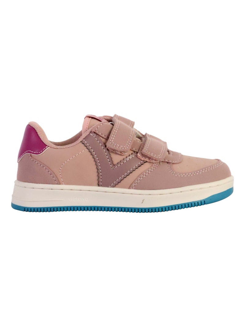 Basket Basse à Scratch Enfant Victoria Beige - Kiabi