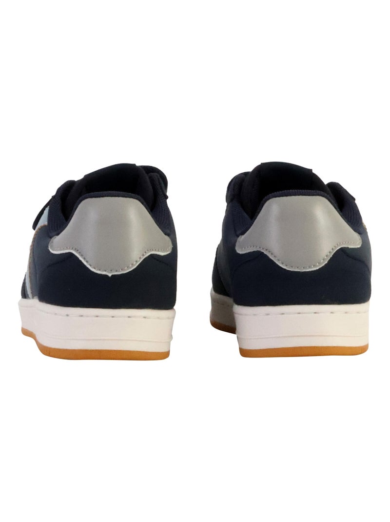 Basket Basse à Scratch Enfant Victoria Bleu marine - Kiabi