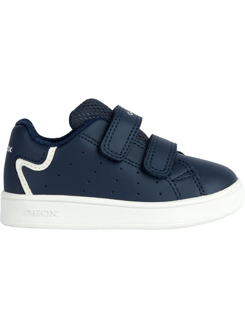 Basket Basse à Scratch Geox Enfant B Eclyper A Synt Lea Multicolore - Kiabi
