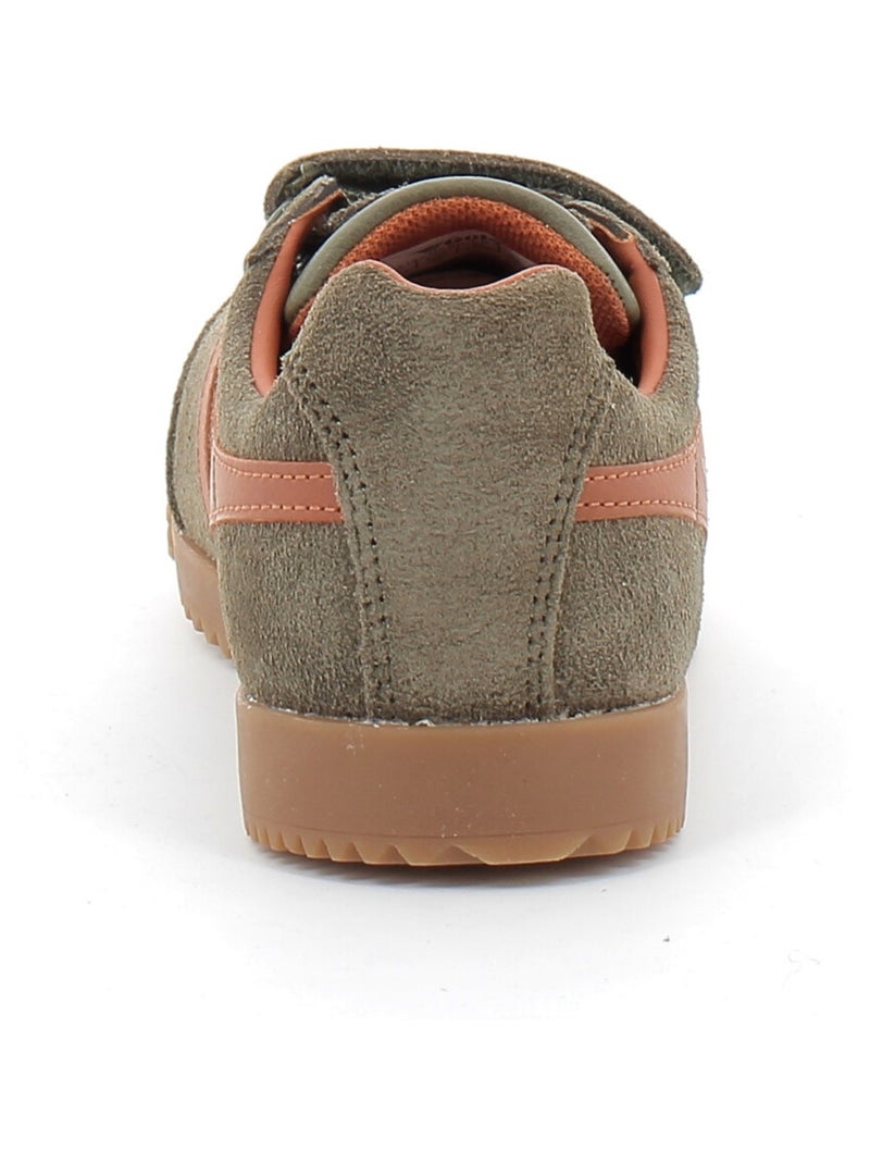 Basket Basse à Scratch Pour Enfant Harrier Kaki - Kiabi