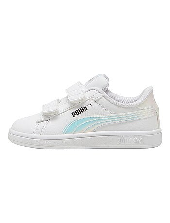 Basket Basse à Scratch Puma Enfant Smash 3.0 Holo 2.V PS
