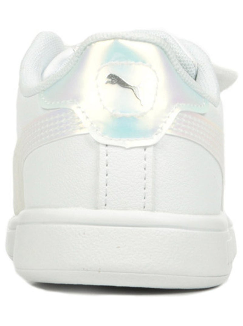 Basket Basse à Scratch Puma Enfant Smash 3.0 Holo 2.V PS Blanc - Kiabi