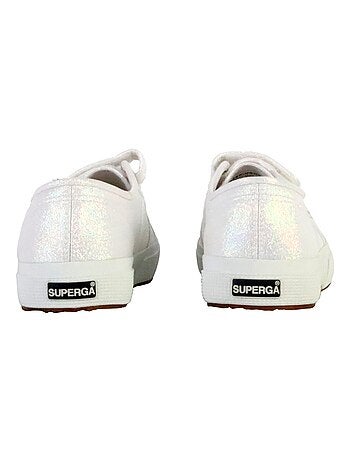 Basket Basse à Scratch Superga Straps Lame