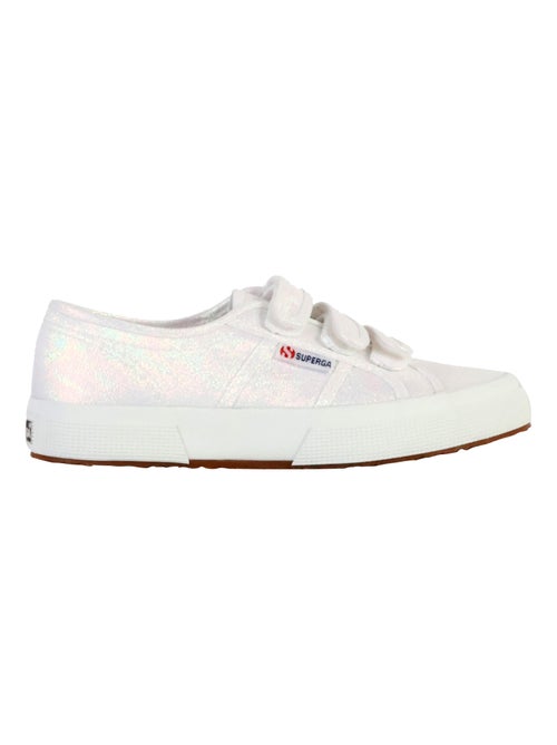 Basket Basse à Scratch Superga Straps Lame - Kiabi