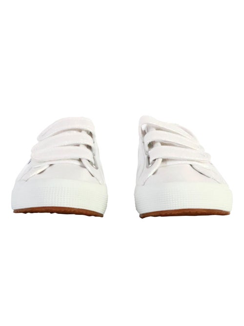 Basket Basse à Scratch Superga Straps Lame - Kiabi