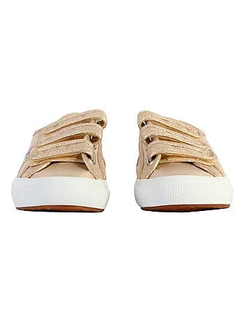 Basket Basse à Scratch Superga Straps Lame