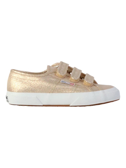 Basket Basse à Scratch Superga Straps Lame - Kiabi
