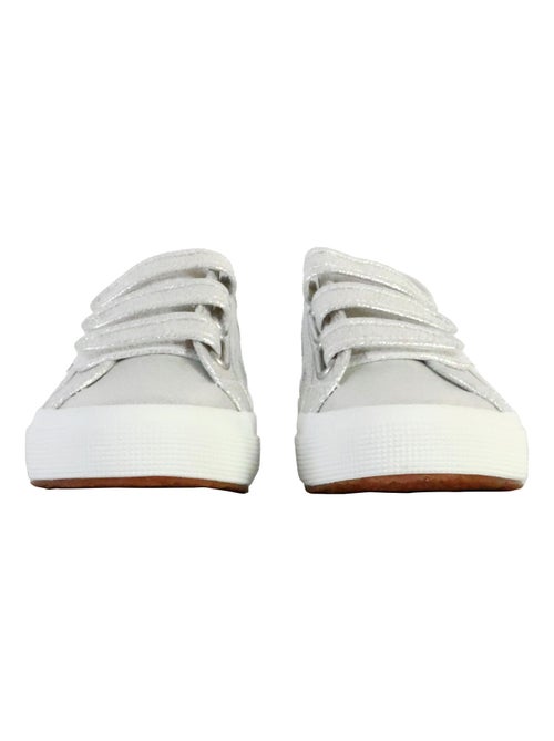 Basket Basse à Scratch Superga Straps Lame - Kiabi