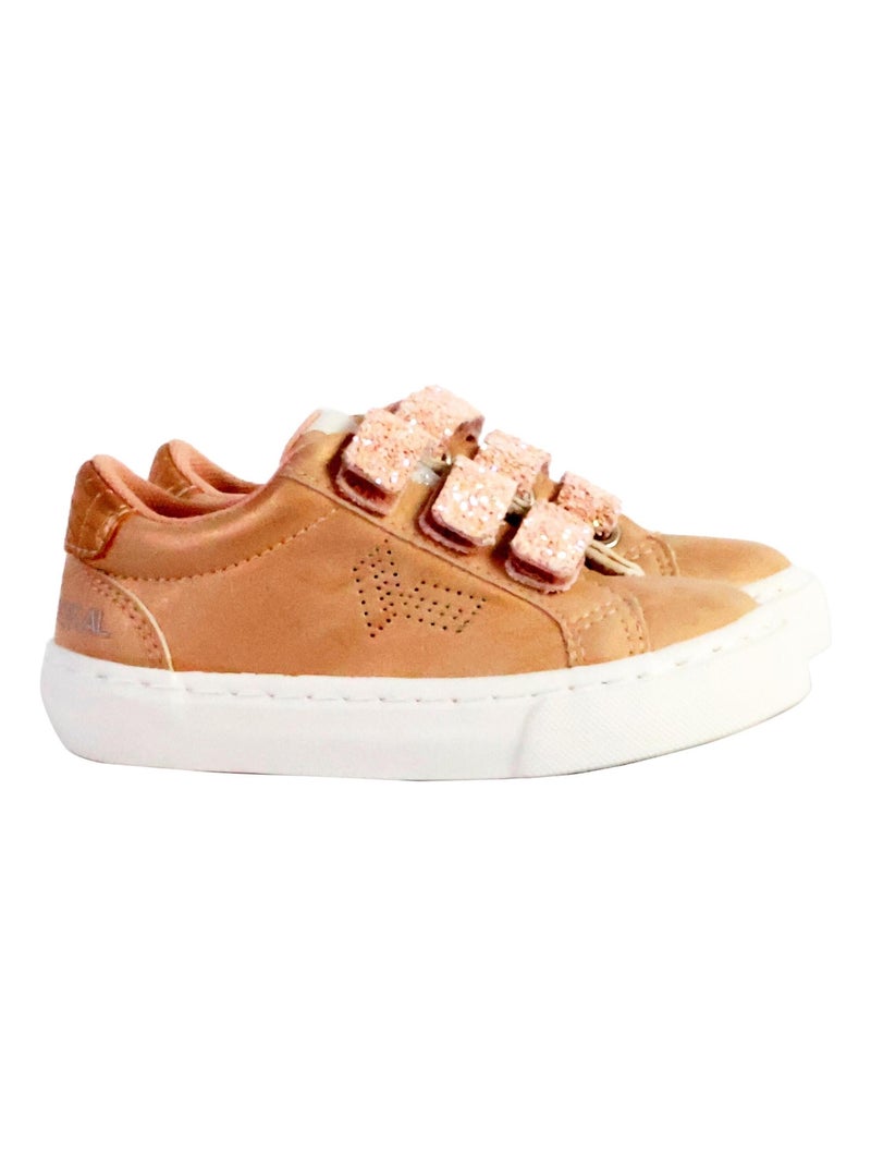 Basket Basse à Scratches Enfant Kaporal Tippy Beige - Kiabi