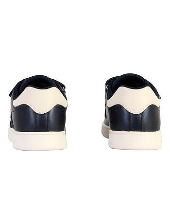 Basket Basse à Scratches Geox Junior Eclyper Pearl Synt.Lea