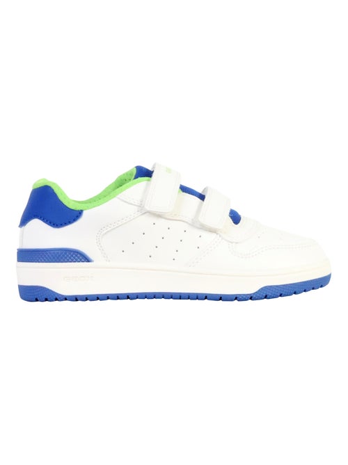 Basket Basse à Scratches Geox Junior Washiba Synth.Lea - Kiabi