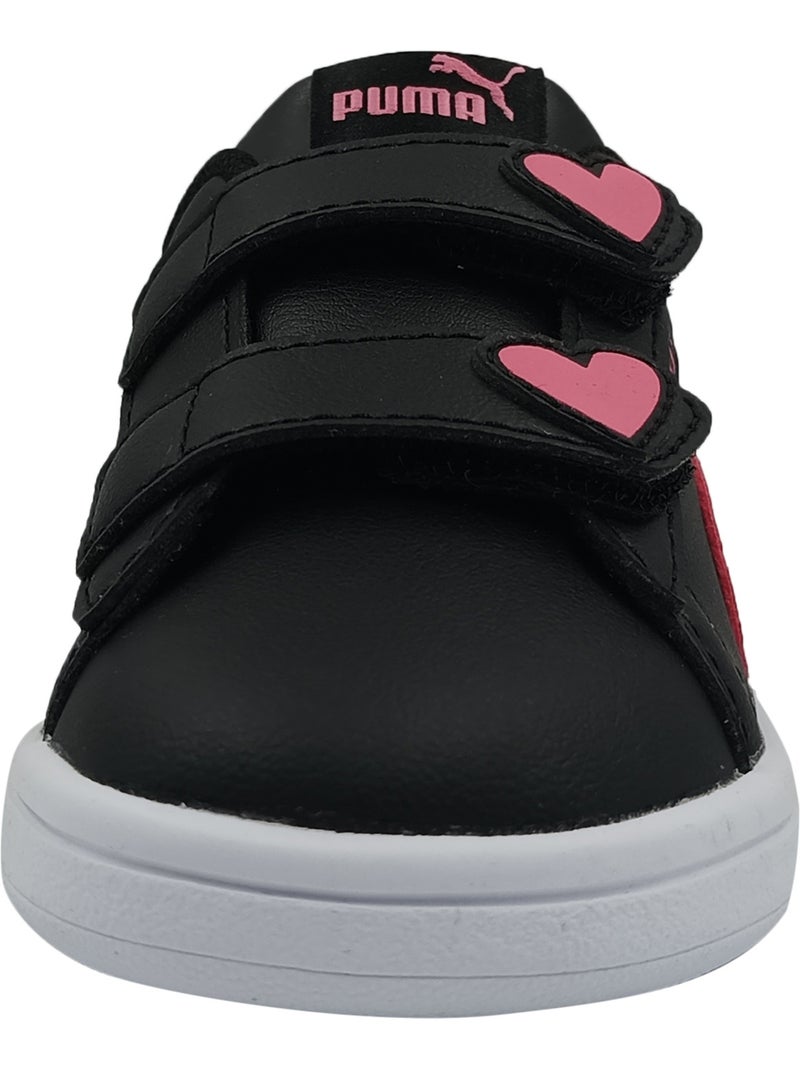 Basket basse à scratches puma smash 3.0 hearty vinf Noir - Kiabi