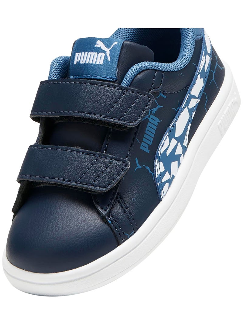 Basket Basse à Scratches Puma Smash 3.0 Licy Monster Vinf Bleu - Kiabi