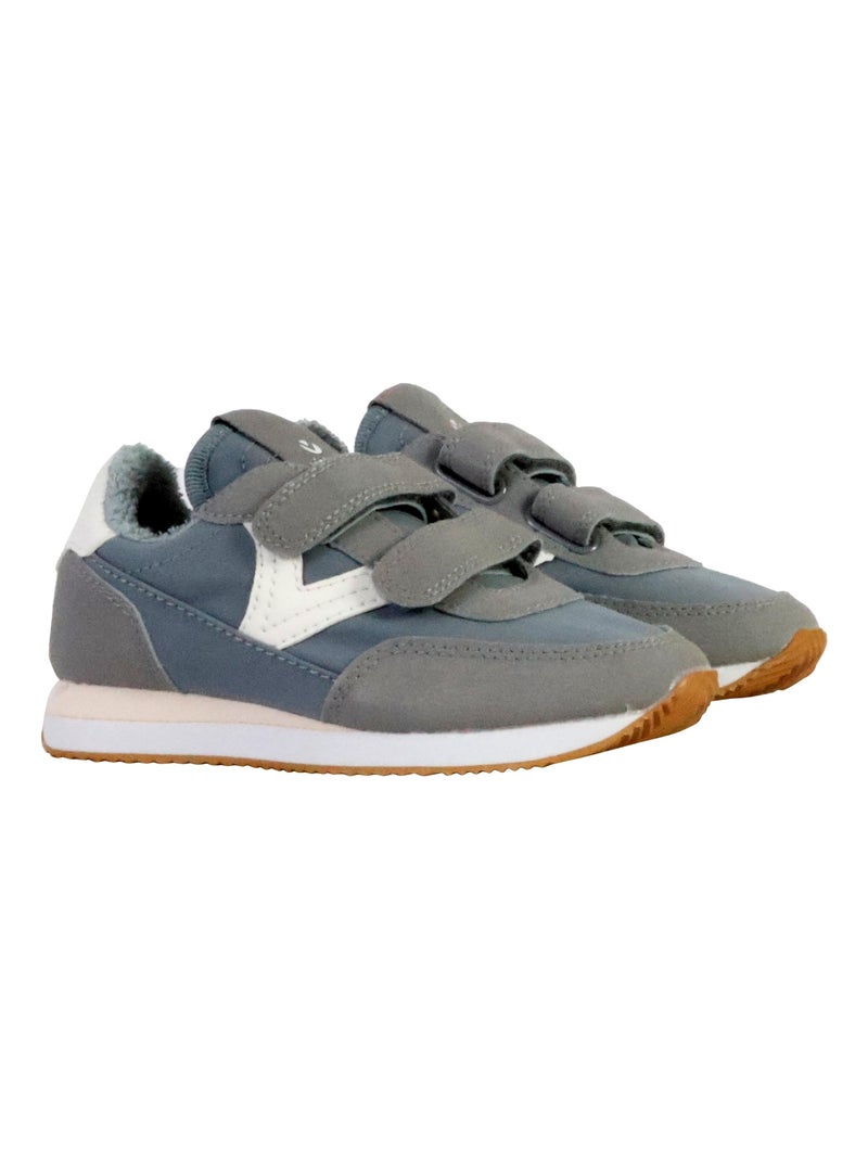 Basket Basse à Scratches Victoria Jeans Bleu - Kiabi