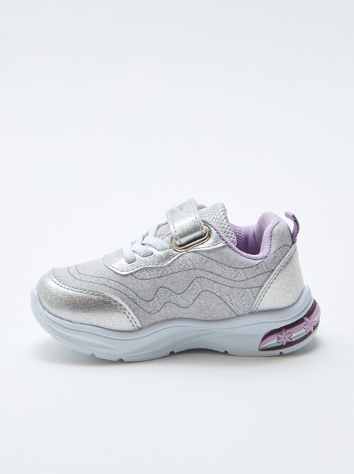 Basket basse brillantes 'Frozen' - Kiabi