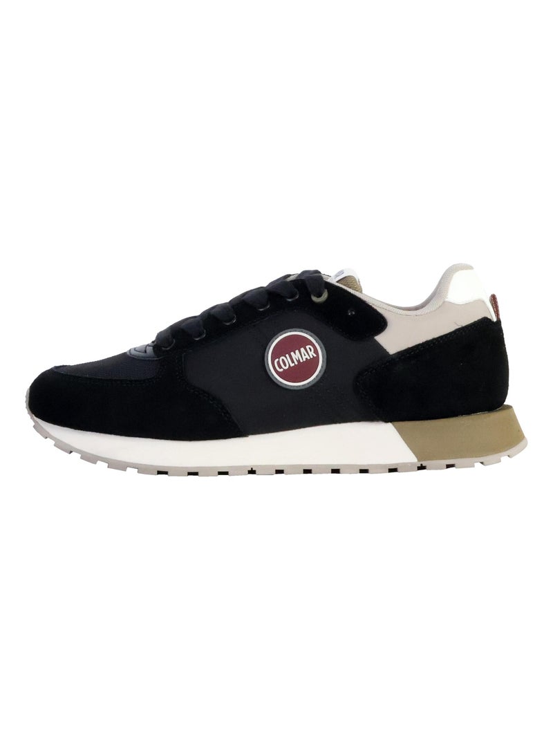 Basket Basse Cuir Colmar Trevis Authentic 007 Noir - Kiabi