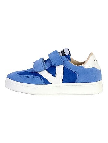Basket Basse Cuir Enfant Victoria