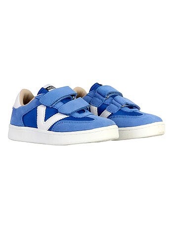 Basket Basse Cuir Enfant Victoria