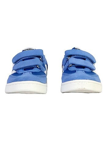 Basket Basse Cuir Enfant Victoria