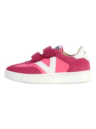Basket Basse Cuir Enfant Victoria