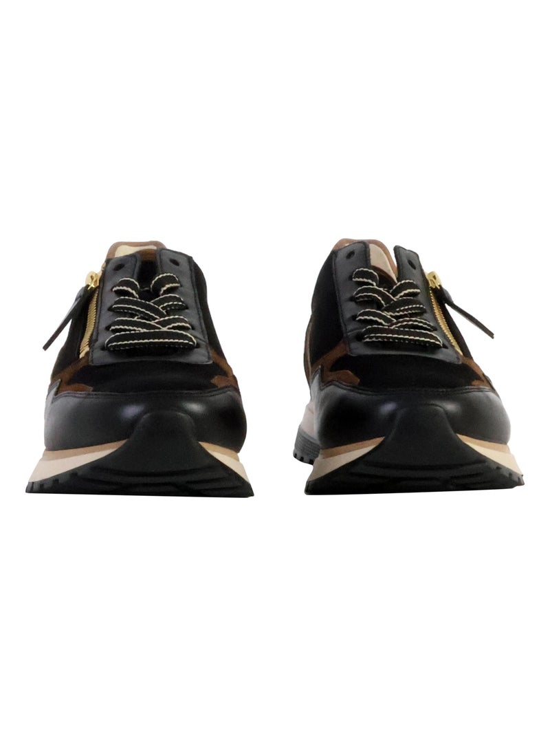 Basket Basse Cuir Gabor Comfort Noir - Kiabi