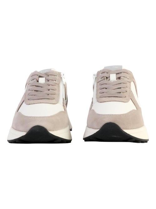 Basket Basse Cuir Geox Amabel Nappa Suede - Kiabi