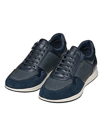 Basket Basse Cuir Geox Avery NBK Synt.Lea + Tumb