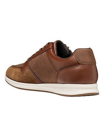 Basket Basse Cuir Geox Avery NBK Synt.Lea + Tumb