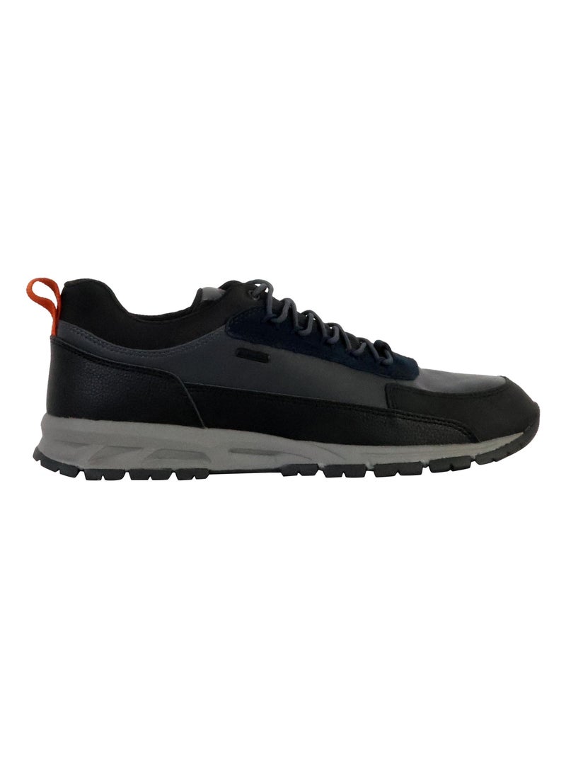 Basket Basse Cuir Geox Doray Abx Tumb Synt.Le Bleu - Kiabi