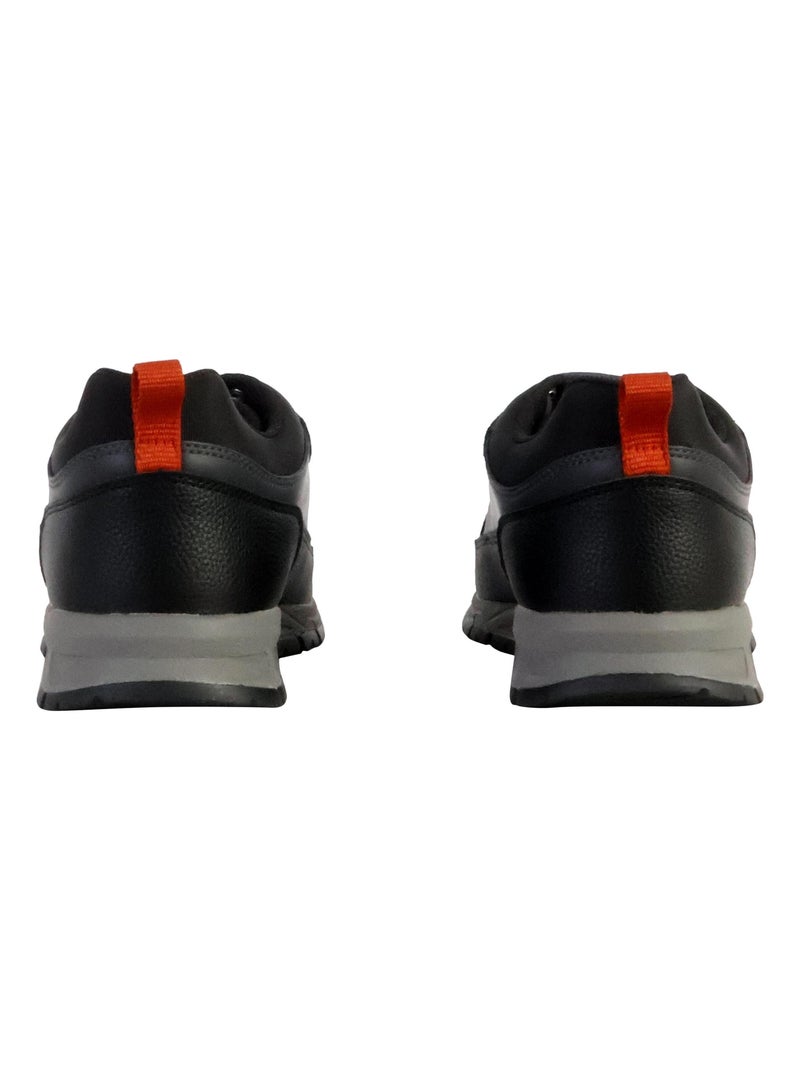 Basket Basse Cuir Geox Doray Abx Tumb Synt.Le Bleu - Kiabi