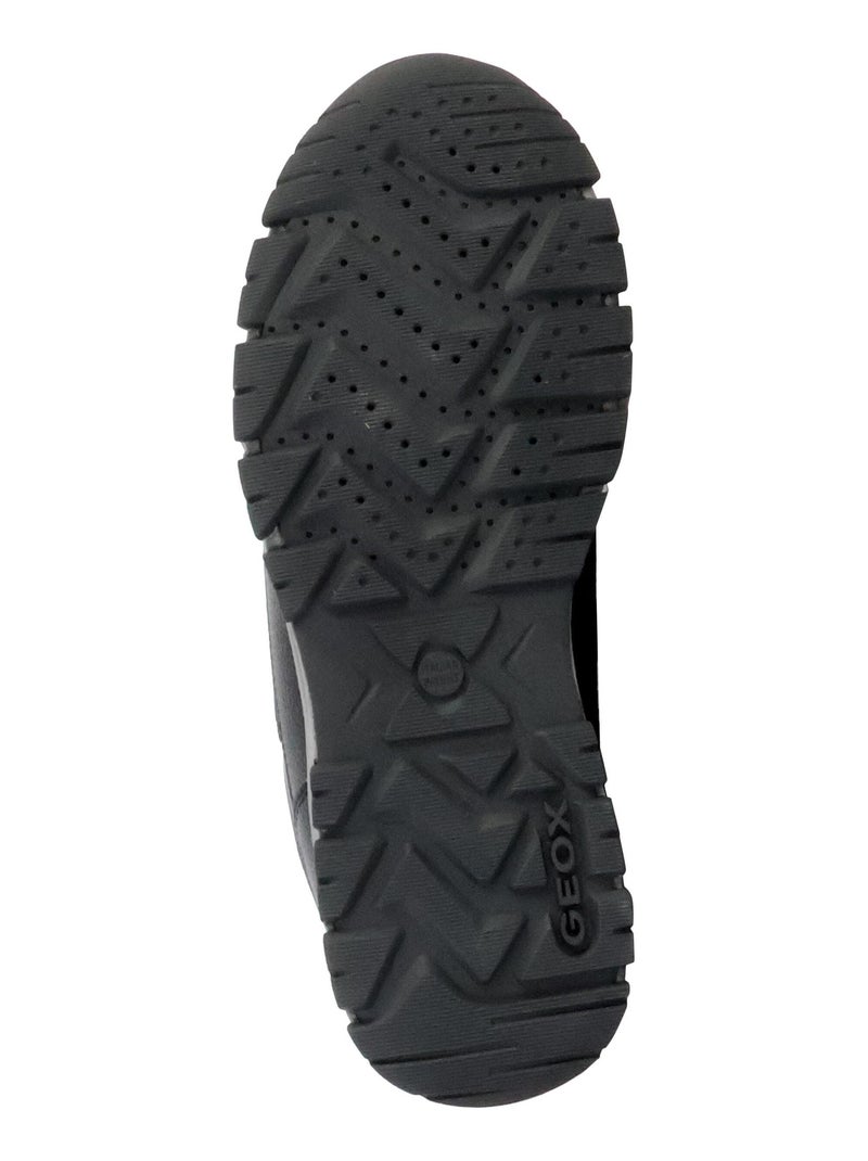 Basket Basse Cuir Geox Doray Abx Tumb Synt.Le Bleu - Kiabi