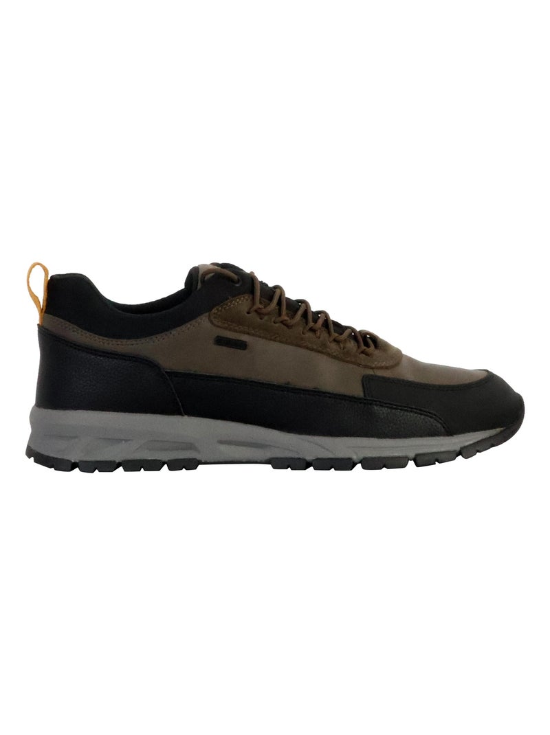 Basket Basse Cuir Geox Doray Abx Tumb Synt.Le Noir - Kiabi