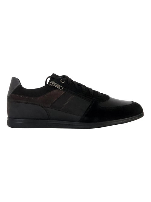Basket Basse Cuir Geox Renan Suede - Kiabi