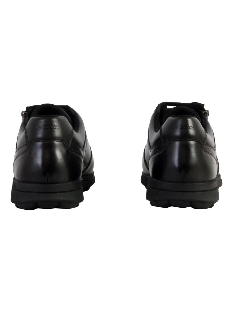 Basket Basse Cuir Geox Spherica Ec1 2 Smo.Lea Noir - Kiabi